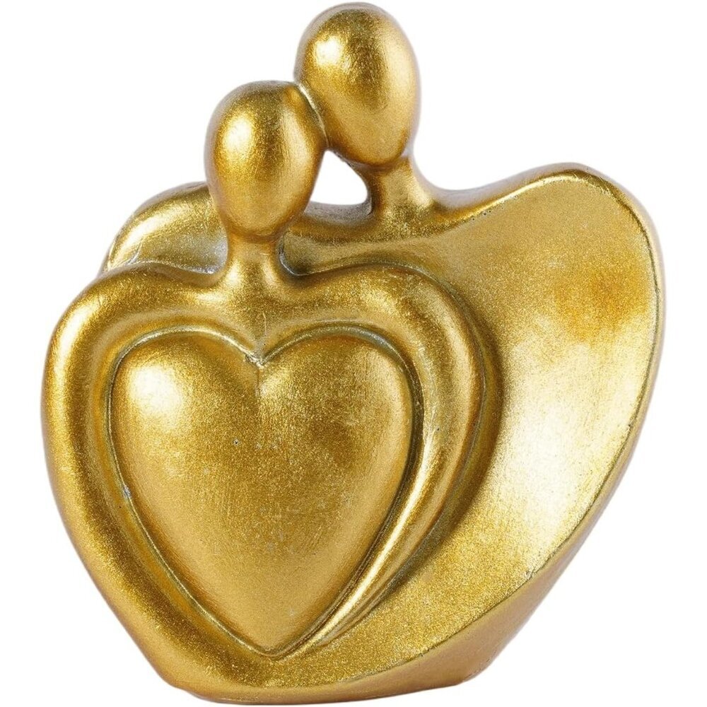 Sculptures Home Décor Modern Heart Statues para Sala Abstract Resin Figurine
